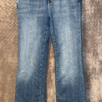 Pilcro and the Letterpress Anthropologie Pilcro Demilune Boot Cut Medium Wash non distressed Jeans Size 29 Photo 0