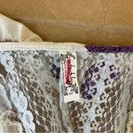 Free People  Poppy Printed Bodysuit in Ivory Combo Photo 6