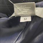 Ann Taylor  Women's Pinstripe Blazer Size 8 Multicolor Petites Workwear Tailored Photo 4