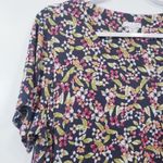 J.Jill  Women size 1X Ditsy Floral Print Maxi Dress Multicolored Photo 6