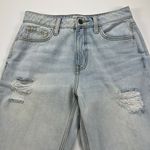 Ceros Skylar High Rise Dad Jeans Laguna Light Wash Distressed Size 26 Blue Photo 6