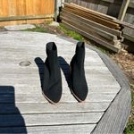 Steven By Steve Madden Nara Stacked Heel Sock Bootie in Black Size 5.5 Photo 2