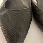 Circus by Sam Edelman Circus Sam Edelman Black Textured Pointed Toe Slingback Flats 7 Photo 1