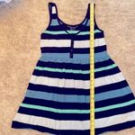 French Connection Cotton sleeveless stretch tee shirt dress.Size10. Fitted top. Photo 5