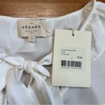 Sézane Sezane Mathilda Blouse in Ecru White Size 34 Photo 6