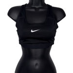 Nike Dri Fit Women's Black and White Sports Bra Photo 0