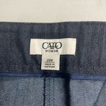 Cato ‎ Woman Capri Denim Pants Inseam 19.5 Size 20W Gray Photo 8