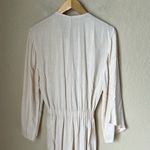 Indah  cream linen blend Mazie pants jumpsuit Photo 10