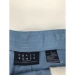 CRAZY HORSE Vintage Crazy Horse Womens Pleated High Rise 100% Cotton Chino Shorts Size 10 Photo 2