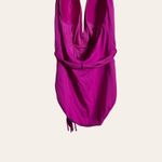 Seafolly Magenta Deep V One Piece Malliot Swimsuit Size 12 Photo 9