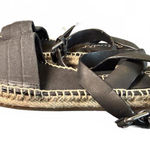 Splendid  Black Espadrille Sandals with Ankle Strap, size 6 Photo 0