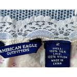 American Eagle Y2K AE Babydoll Cami 100% Silk  Sz 2 Small Cottage Photo 4