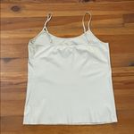 Liz Claiborne Collection Beige Floral Silk Blouse Shirt Set Womens Size Large Tan Photo 5