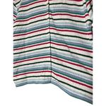 ZARA  Striped‎ Jacquard Knit Button Front Shirt Size Medium Photo 3