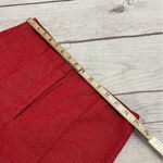 Diane Von Furstenberg  Red Pants High Waist Tapered Leg Skinny Ankle Size 8 Photo 8