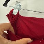 LPA NWT Marren Maxi Off-Shoulder Long Sleeve Red Dress Photo 13