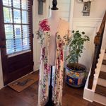 Love In EUC Short Sleeve Floral Tie Waist High-Lo Kimono Photo 4