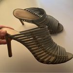 Vero Cuoio Gray Strappy Heels Size 7 Photo 1