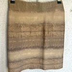 Herve Leger EUC  snakeskin bandage mini skirt small Photo 0
