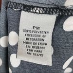 Signature by Larry Levine Sleeveless Top Pearl Embellished Polka Dot Black PM Black Size undefined Photo 9