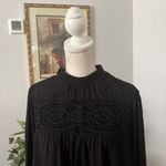 Cato  Women’s Medium Long Sleeve Pullover Tunic Top High Lace Neck Photo 3