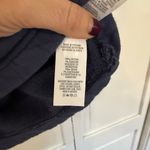 Aerie  Easy Street blue oversized tie neck sweater size small Photo 4