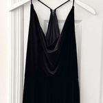 Jenny Yoo  Collection NWT Black Velvet Sullivan Dress Maxi Bridesmaid Gown 4 Photo 6