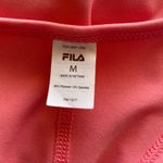FILA salmon color pullover sleeveless v-neck stretchy athletic tank top medium Photo 6