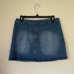 Forever 21 Distressed Denim mini jean skirt Photo 1