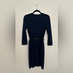 Jones New York Dark Blue Long Sleeve Dress Photo 2
