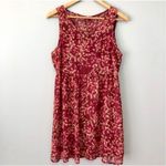 EXPRESS NWOT Womens  Semi Sheer Floral Zip Back Shift Dress - Sz S Photo 2
