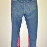 J Brand DIY Paisley Print Bandana Flare Jeans - size 26 Photo 1