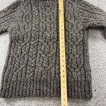 Gap VTG 03 Cable Knit Size M Sweater Lambswool Brown Marled Casual Chunky Casual Photo 4