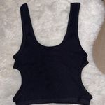 ZARA cut out black tank Photo 0