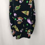 Jawbreaker Skull Fast Food Bodycon Dress Size XL Black Photo 2