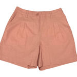 Violets & Roses (4/27) Pleated Casual Linen Blend Shorts Stitch Fix Wide Leg Pink Size 24 Photo 0