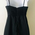 BHLDN Anthropologie  black maxi gown spaghettis‎ straps dress size S Photo 5