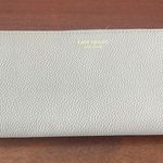 Kate Spade wallet pebbled leather zip gold hardware pockets accessory bag Photo 12