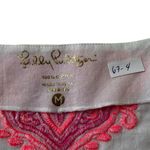Lilly Pulitzer White & Pink Embroidered Amelia Island Tunic Women Medium | 67-4 Photo 2