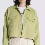 Vans  Corduroy Textured Waffle Button Up Jacket Medium Photo 0