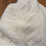 Boden Cream ivory cable knit crew wool mohair blend sweater jumper size L crop Size L Photo 4