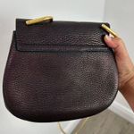 Chloé Chloe Drew Mini Black Leather Saddle Bag Gold Hardware Photo 14