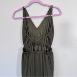 Lulus Green Strappy Halter Maxi Dress Womens XS Summer Beachy Casual Long Photo 2