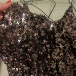 ASTR The Label Sequin Mini Dress Asymmetrical Party Cocktail... Photo 1