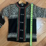 Norway sweater Nordstrikk a/s festive holiday ski sweater Black Size XS Photo 7