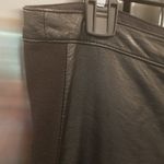 H&M ππ Black Faux Leather Pants 10 Photo 4