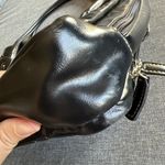 BUXTON Black Leather Shoulder Tote Bag Laptop Computer‎ Travel Bag Large Case Photo 11