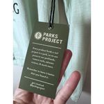 Parks Project  Womens Green Long Sleeve Boxy Tee Sz M Zion Canyoneering NWT READ Photo 7