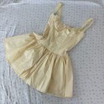 PacSun  Beverly & Beck Yellow Corset Dress Photo 1