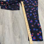 Topshop  Abstract Floral Print Navy Pants Size 6 Photo 9